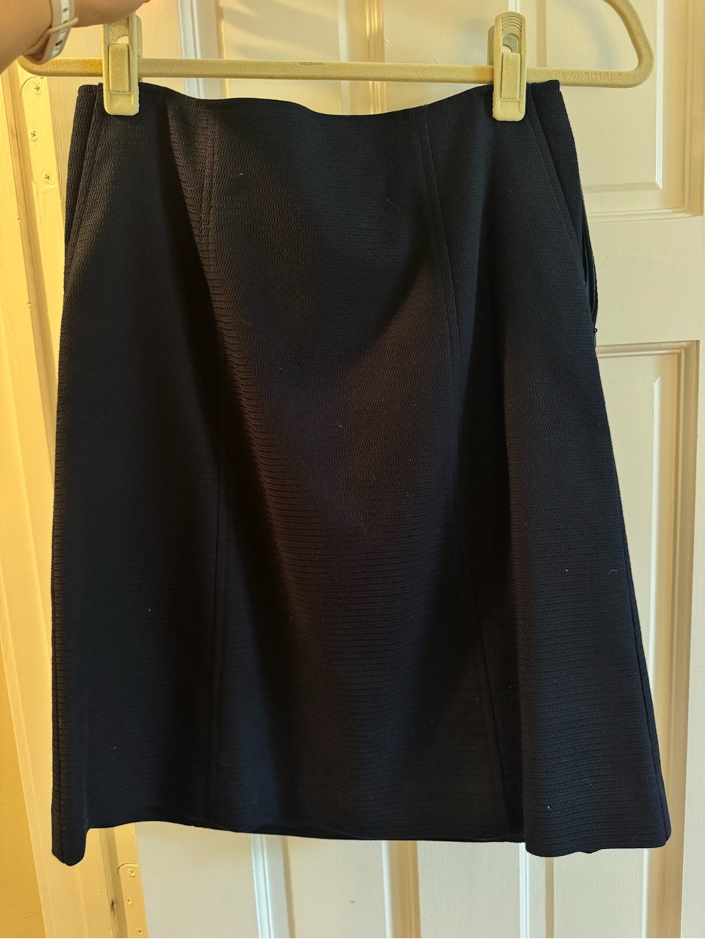 Classic Black A-Line Women's Skirt
